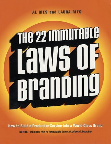 The 22 Immutable Laws of Branding - imagem: bookcloseouts.com