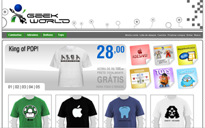 Geek World - artigos para o mundo geek - geekworld.com.br