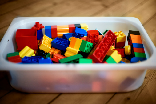 peças de Lego - imagem: L. Ancheles/Getty Images